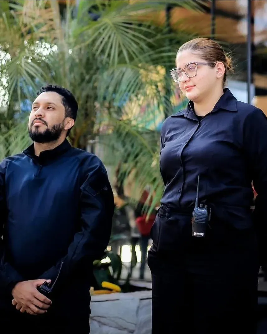 Equipe da Brilhante Segurança e Eventos trabalhando em evento em Goiânia