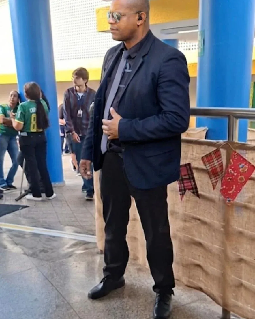 Equipe da Brilhante Segurança e Eventos trabalhando em evento em Goiânia