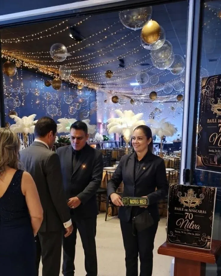Equipe da Brilhante Segurança e Eventos trabalhando em evento em Goiânia